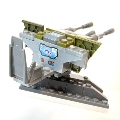 2009 UNSC Warthog & Turret 100% Complete w/ Instructions - Halo Mega Bloks