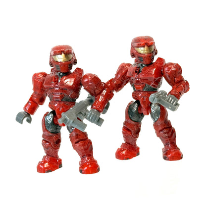 Halo Wars Bundle - UNSC Arctic Wolverine, Red Troop Transport - Mega Bloks