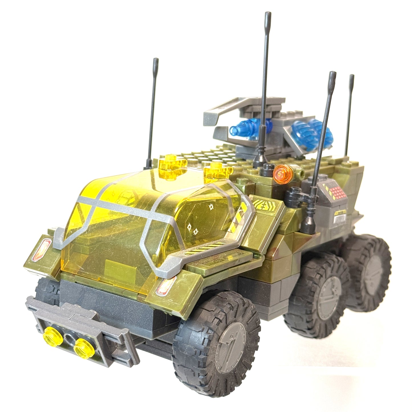 3 100% Complete Sets - UNSC Gremlin, Prowler, Mongoose - Halo Mega Bloks
