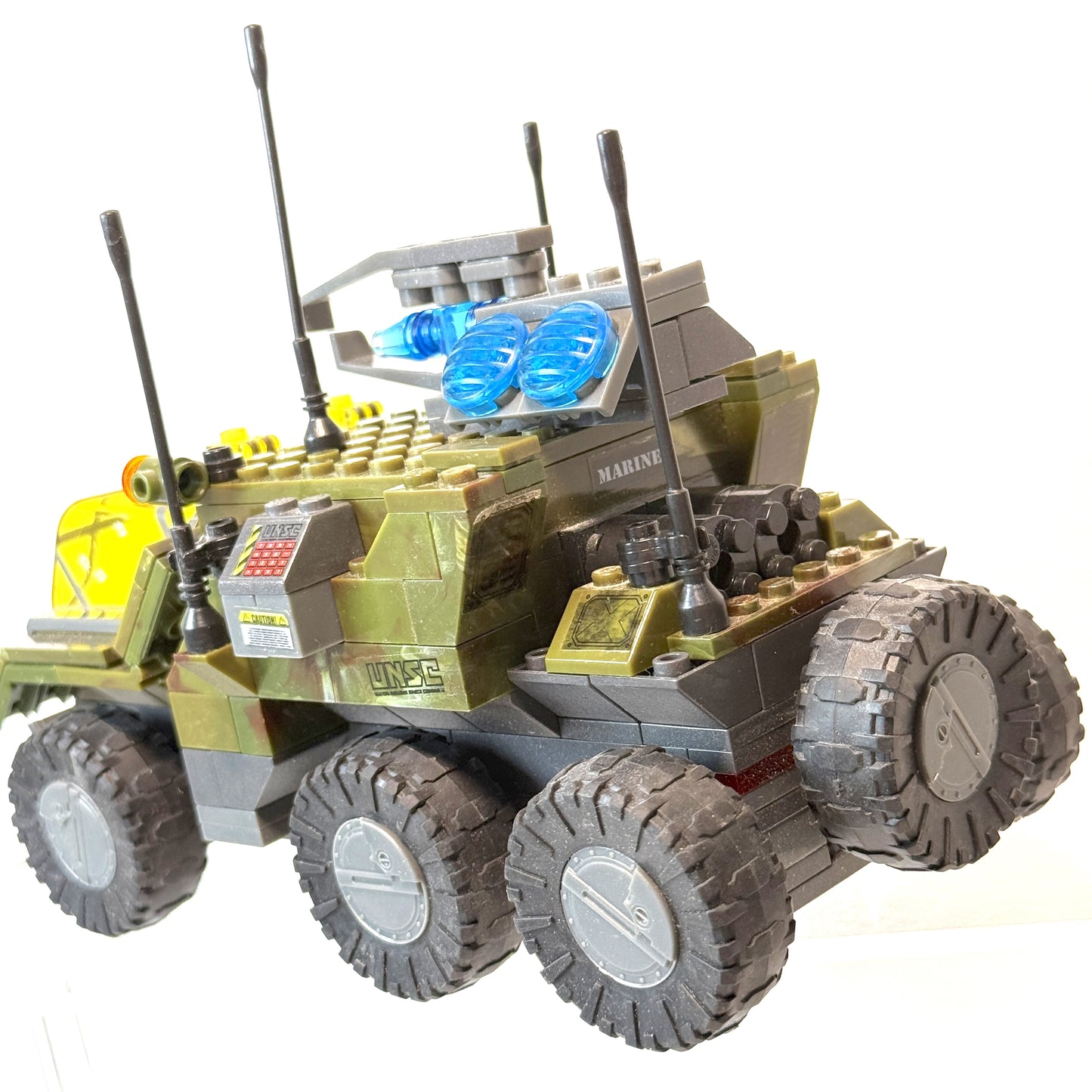 3 100% Complete Sets - UNSC Gremlin, Prowler, Mongoose - Halo Mega Bloks