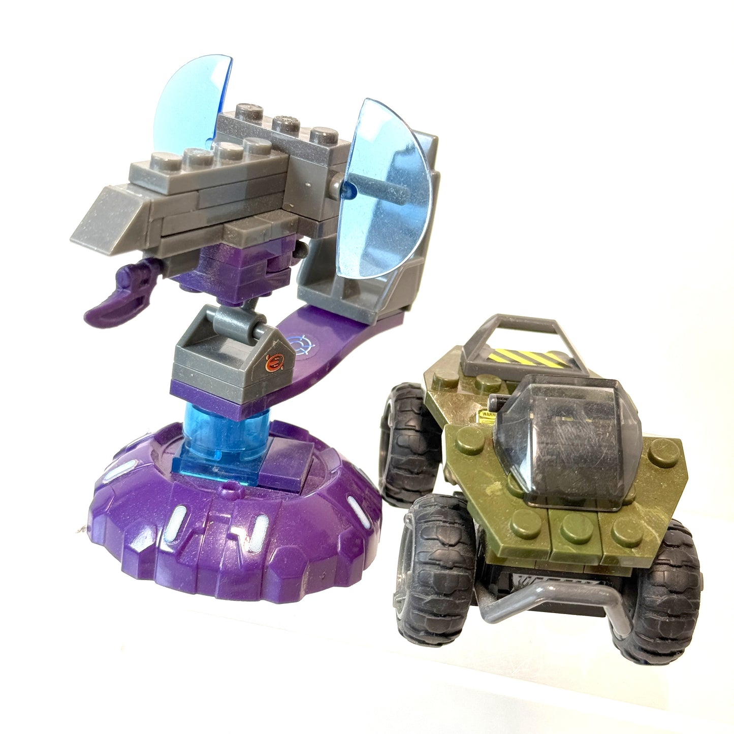 3 100% Complete Sets - UNSC Gremlin, Prowler, Mongoose - Halo Mega Bloks