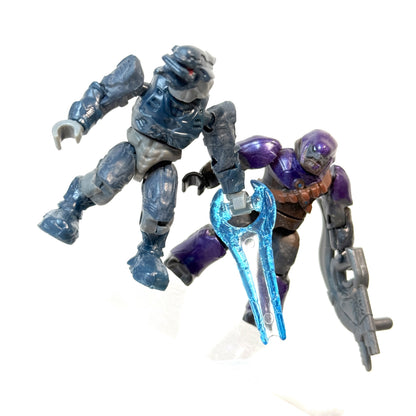 3 100% Complete Sets - UNSC Gremlin, Prowler, Mongoose - Halo Mega Bloks