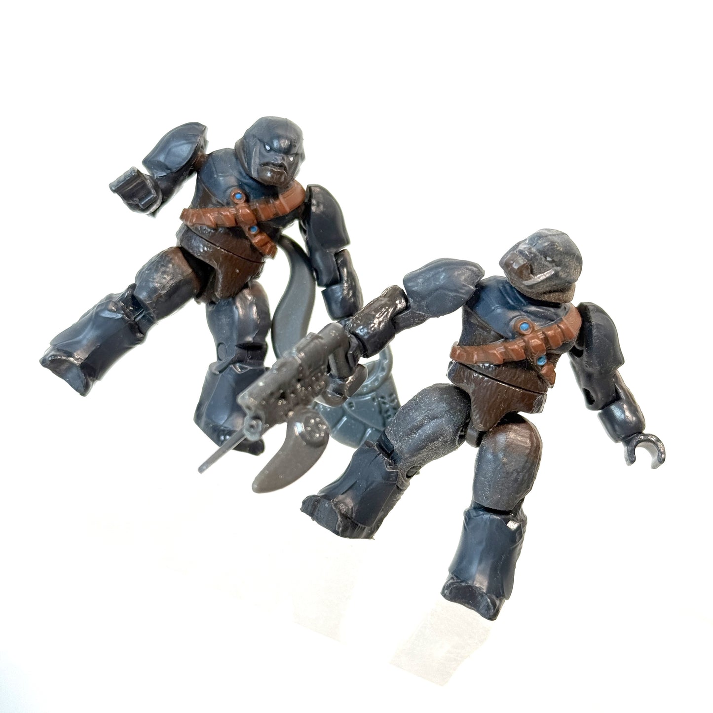 3 100% Complete Sets - UNSC Gremlin, Prowler, Mongoose - Halo Mega Bloks