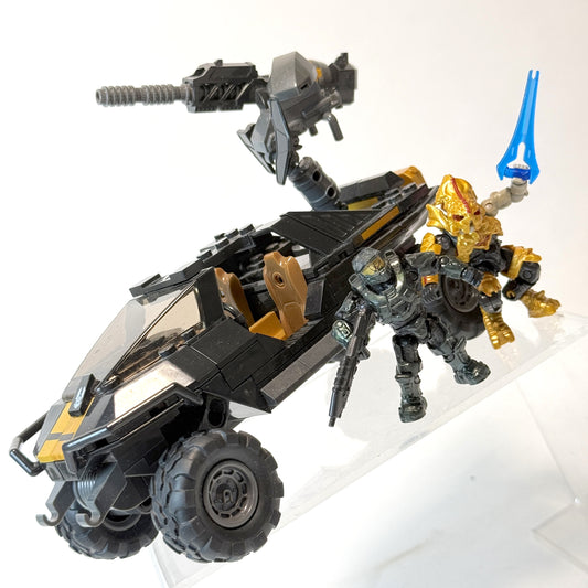 UNSC Attack Gausshog 100% Complete - Halo Mega Construx