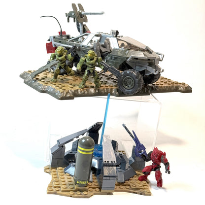 Halo 4 Warthog Resistance 100% Complete w/ Instructions - Mega Bloks