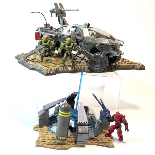 Halo 4 Warthog Resistance 100% Complete w/ Instructions - Mega Bloks