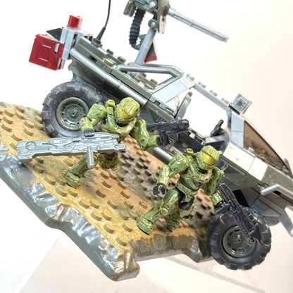 Halo 4 Warthog Resistance 100% Complete w/ Instructions - Mega Bloks