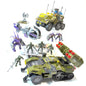 3 100% Complete Sets - UNSC Gremlin, Wolverine, Chopper - Halo Mega Bloks