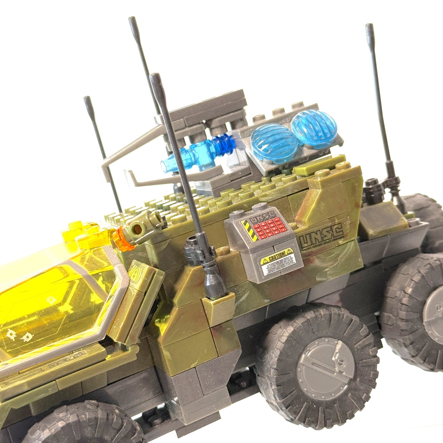 3 100% Complete Sets - UNSC Gremlin, Wolverine, Chopper - Halo Mega Bloks