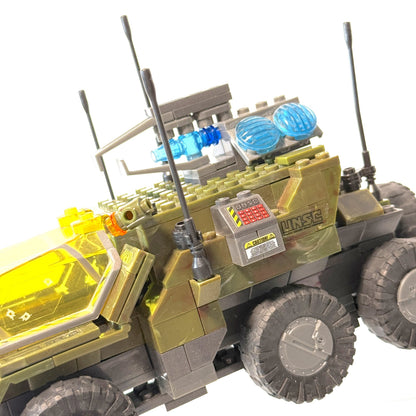 3 100% Complete Sets - UNSC Gremlin, Wolverine, Chopper - Halo Mega Bloks