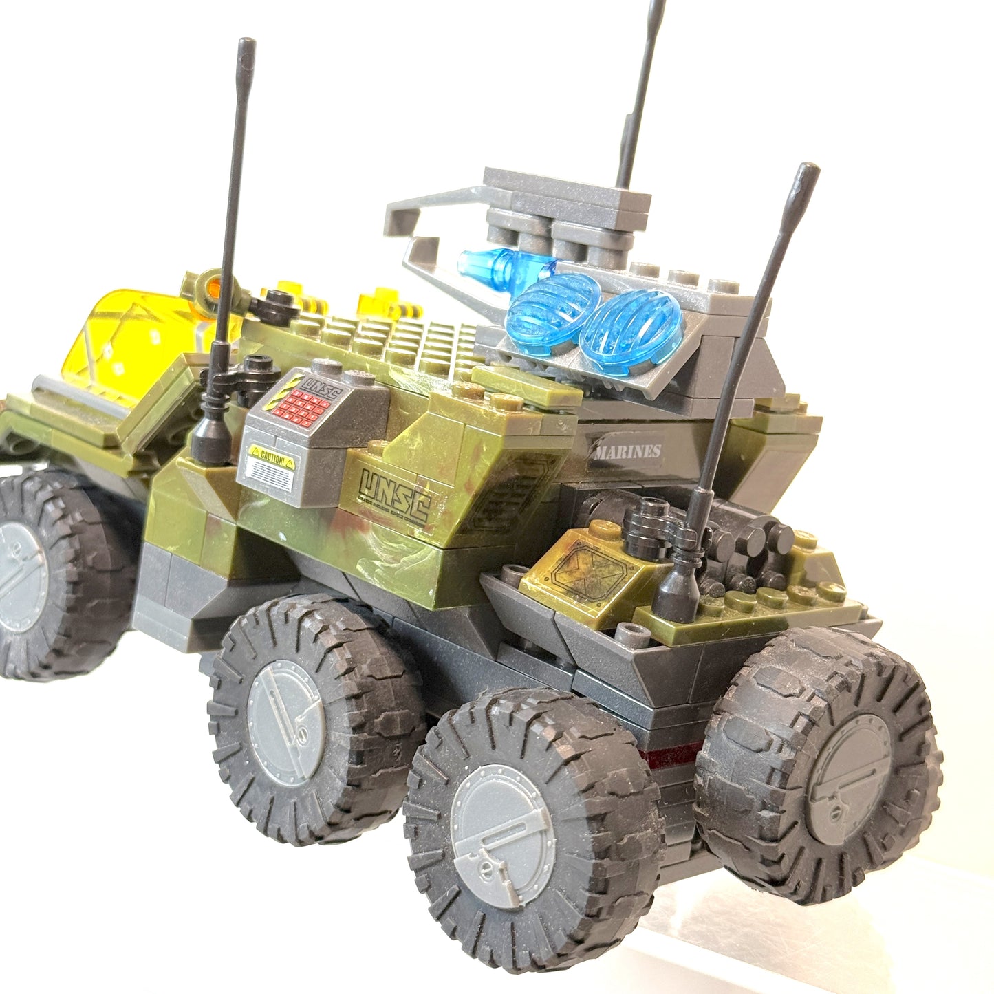 3 100% Complete Sets - UNSC Gremlin, Wolverine, Chopper - Halo Mega Bloks