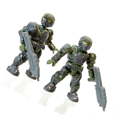 3 100% Complete Sets - UNSC Gremlin, Wolverine, Chopper - Halo Mega Bloks