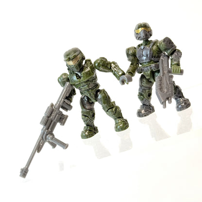 3 100% Complete Sets - UNSC Gremlin, Wolverine, Chopper - Halo Mega Bloks