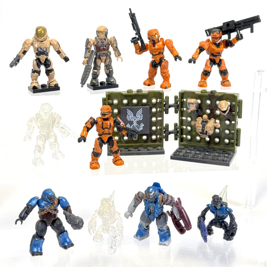 Covenant / UNSC Combat Unit Selection - Halo Mega Bloks