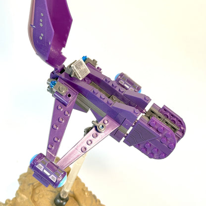 UNSC Battlescape Diorama - Covenant Banshee - Halo Mega Bloks