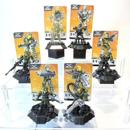 Halo 10th Anniversary Character Pack 100% Complete w/ Instructions - Mega Bloks