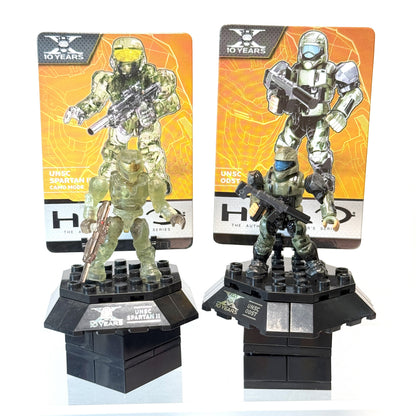 Halo 10th Anniversary Character Pack 100% Complete w/ Instructions - Mega Bloks