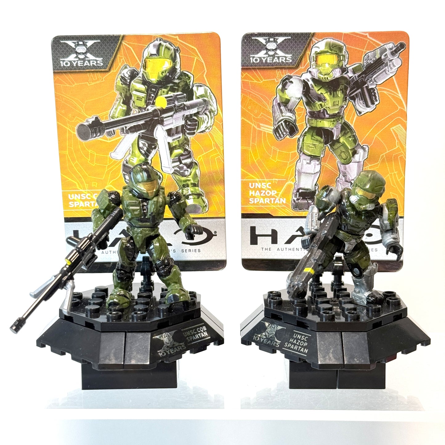 Halo 10th Anniversary Character Pack 100% Complete w/ Instructions - Mega Bloks