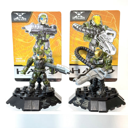 Halo 10th Anniversary Character Pack 100% Complete w/ Instructions - Mega Bloks