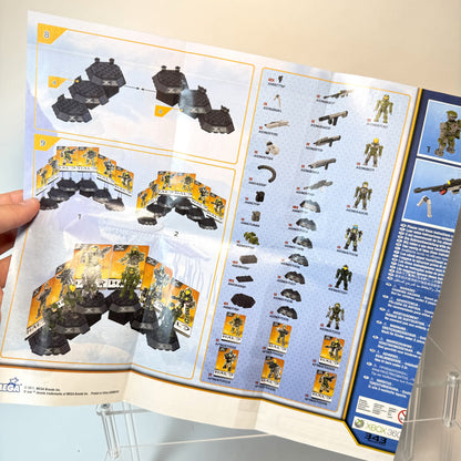 Halo 10th Anniversary Character Pack 100% Complete w/ Instructions - Mega Bloks