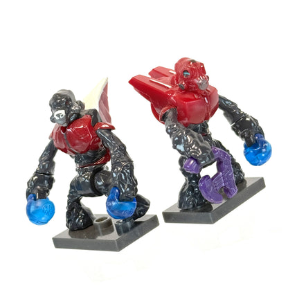 Crimson VS Desert Combat Unit & Weapon Pack - Halo Mega Bloks