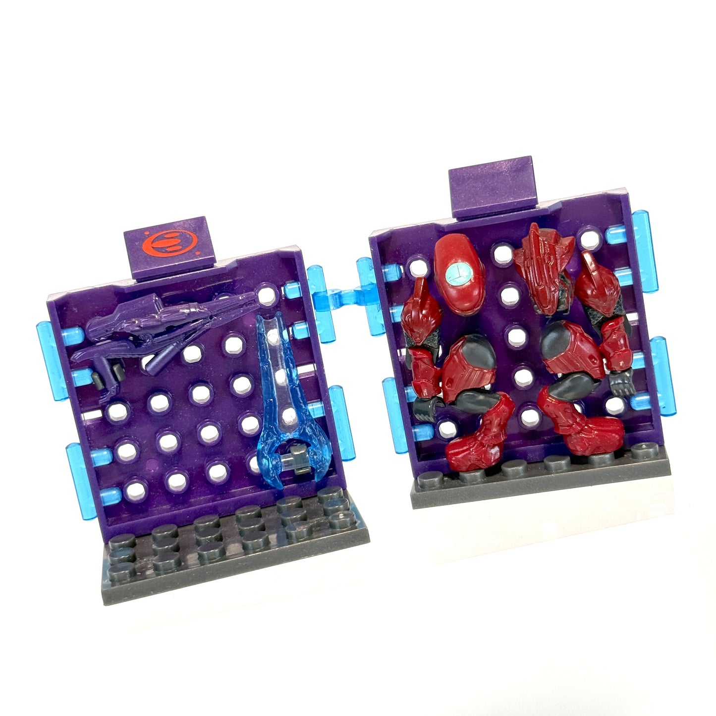 Crimson VS Desert Combat Unit & Weapon Pack - Halo Mega Bloks