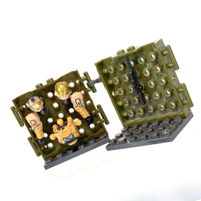 Crimson VS Desert Combat Unit & Weapon Pack - Halo Mega Bloks