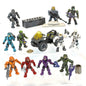 Nostalgic Figure Bundle w/ UNSC Mongoose - Halo Mega Bloks
