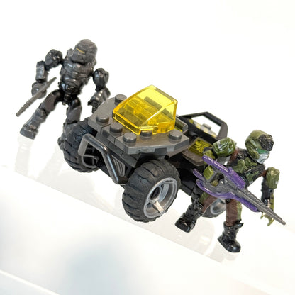 Nostalgic Figure Bundle w/ UNSC Mongoose - Halo Mega Bloks