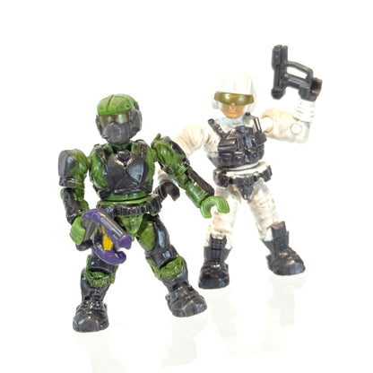 Nostalgic Figure Bundle w/ UNSC Mongoose - Halo Mega Bloks