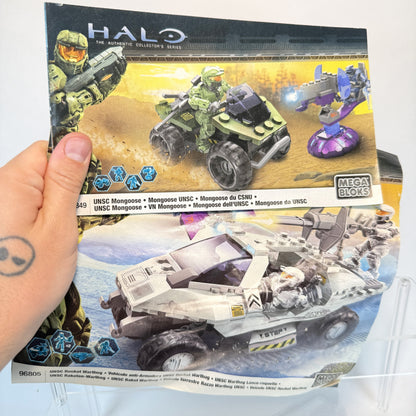 Classic Halo Mega Bloks Bundle w/ Instructions