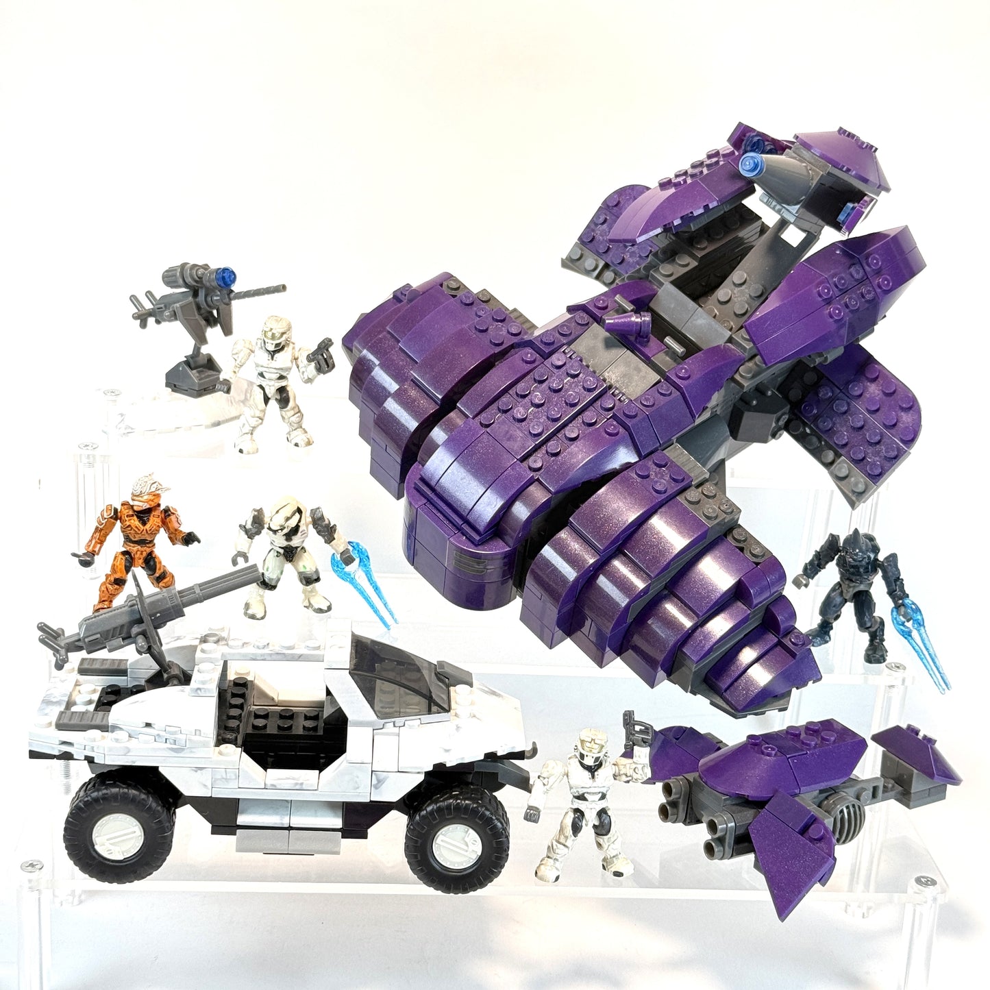 ULTIMATE Arctic Collection w/ Instructions - Covenant Wraith, Rocket Warthog V Ghost