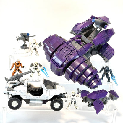 ULTIMATE Arctic Collection w/ Instructions - Covenant Wraith, Rocket Warthog V Ghost
