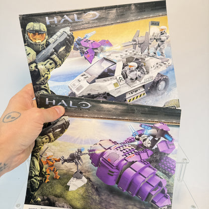 ULTIMATE Arctic Collection w/ Instructions - Covenant Wraith, Rocket Warthog V Ghost