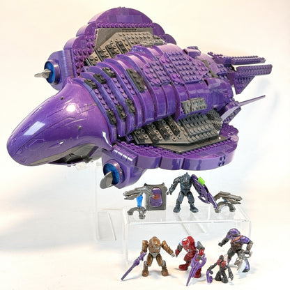 Covenant Phantom 100% Complete Build - Halo Mega Bloks