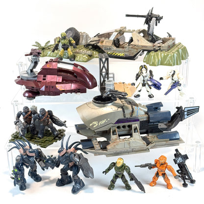 Halo Mega Bloks Collection - THREE Iconic Sets