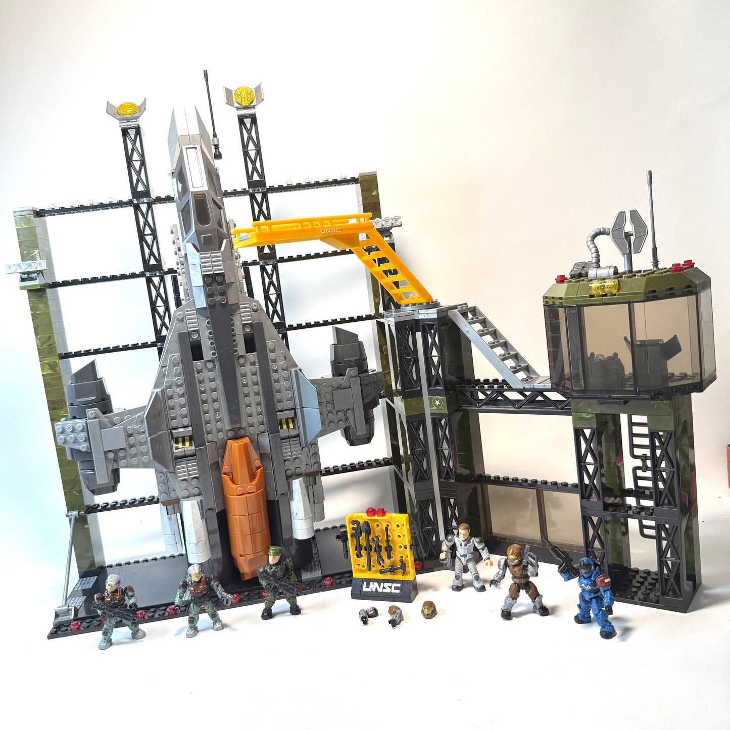 HaloFest UNSC Countdown w/ Instructions - Halo Mega Bloks