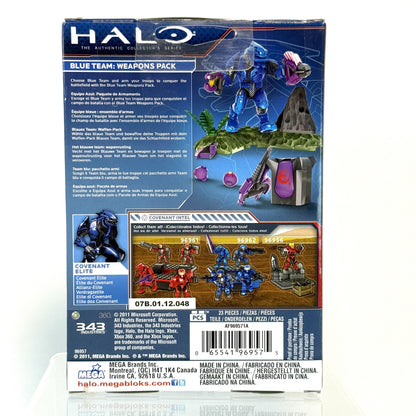 NEW 10th Anniversary Red V Blue Armory Set - Halo Mega Bloks