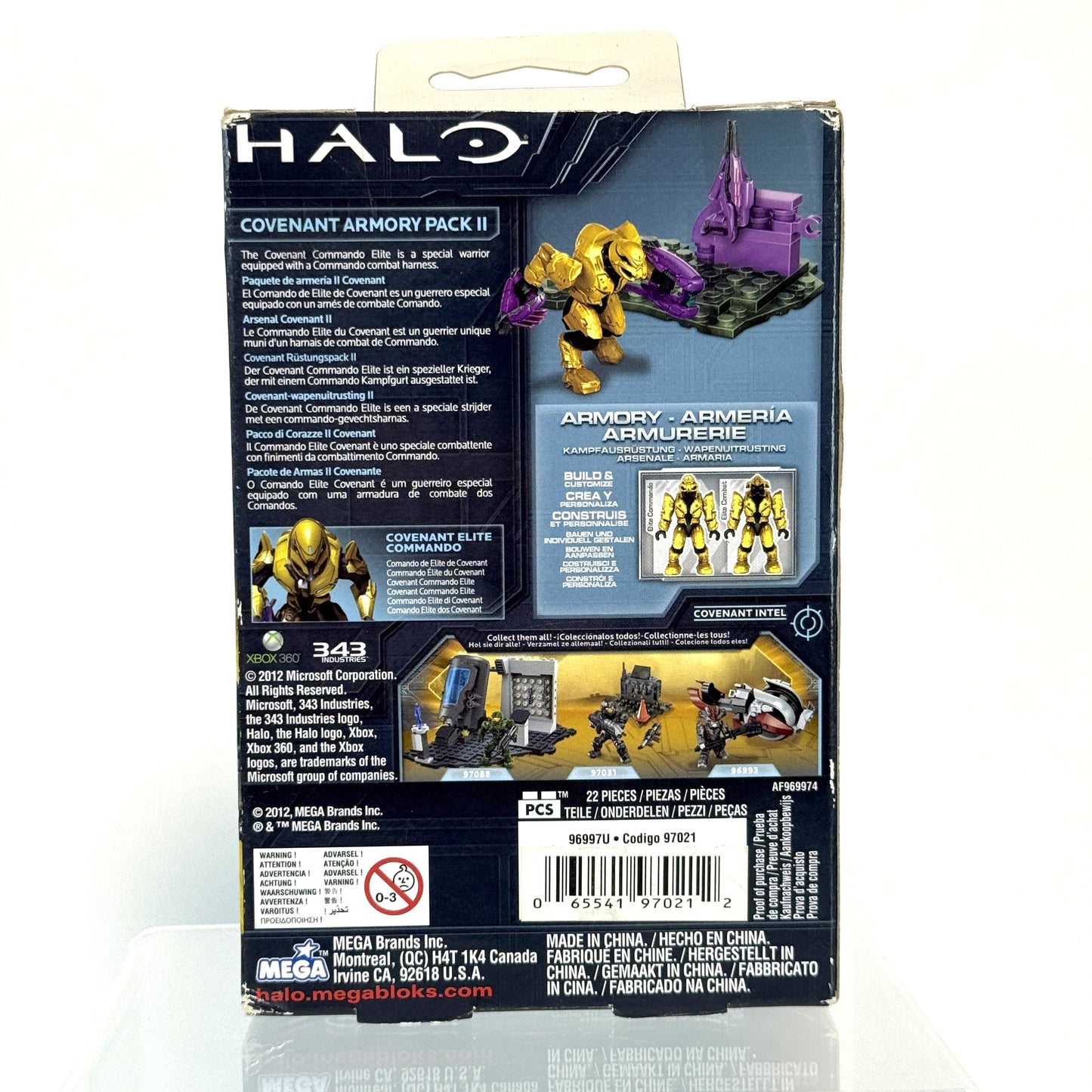 NEW SEALED Armory Packs - Halo Mega Bloks