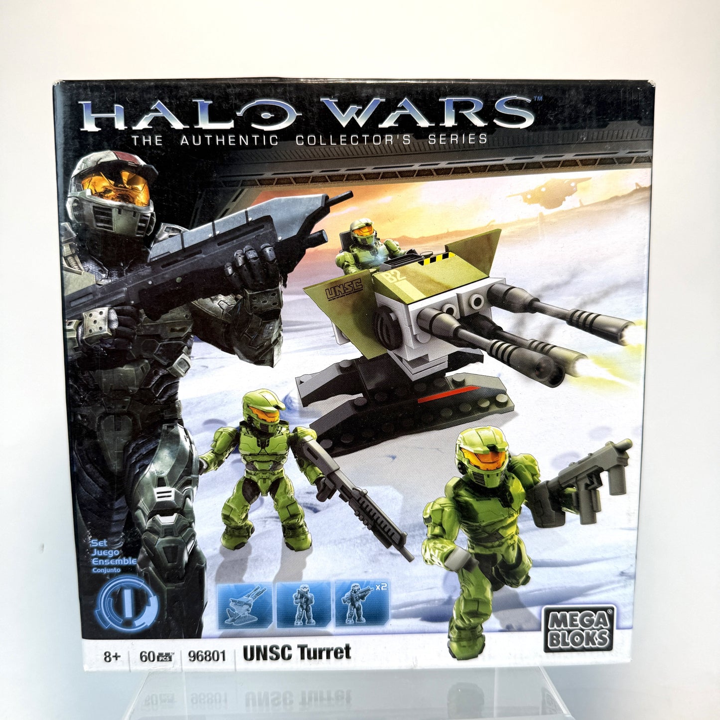 NEW MINT UNSC Turret - The First Ever Release - Halo Mega Bloks