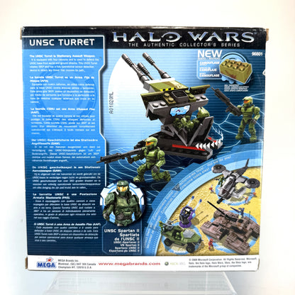 NEW MINT UNSC Turret - The First Ever Release - Halo Mega Bloks