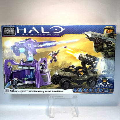 NEW SEALED Halo Reach AA Gun VS Rockethog - Halo Mega Bloks