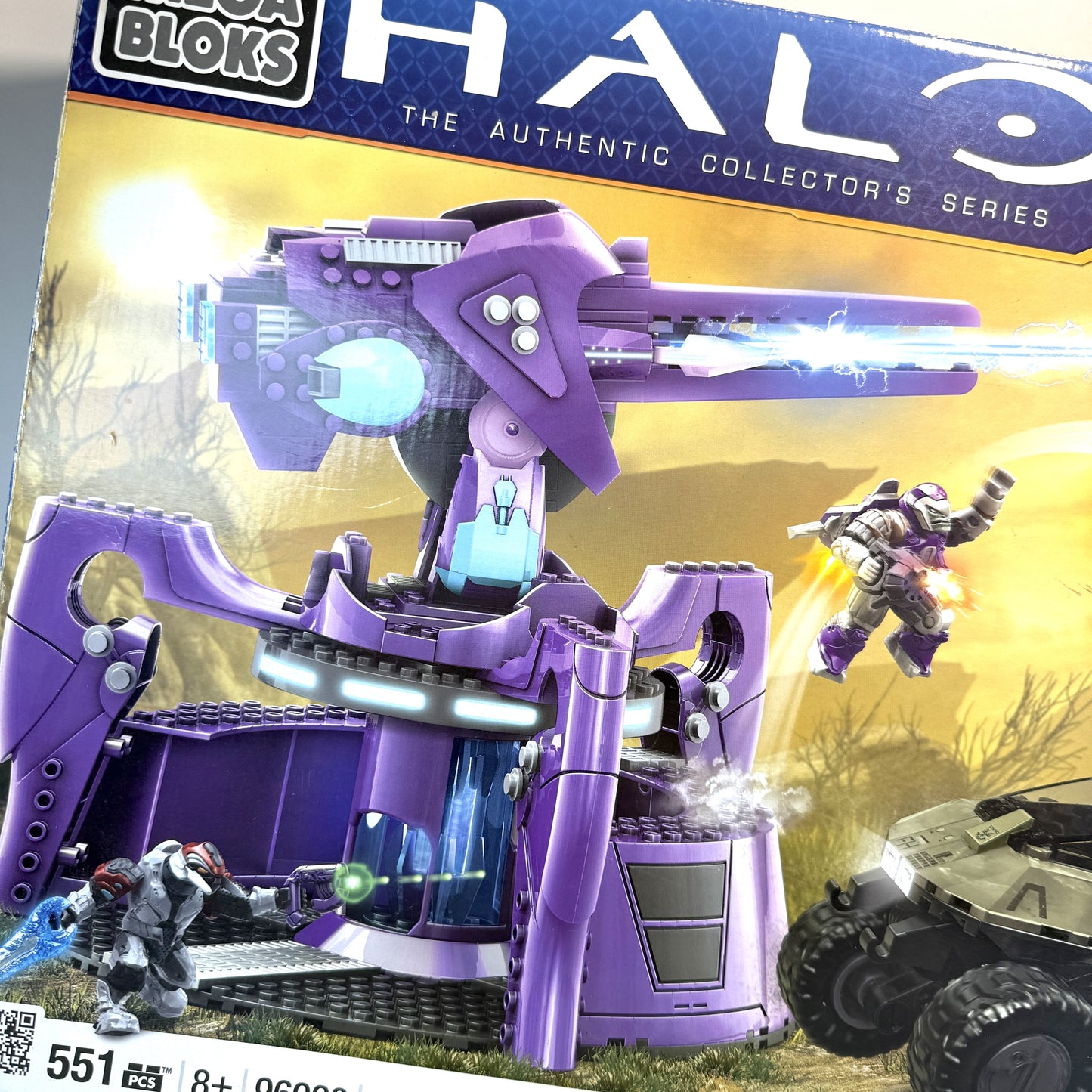NEW SEALED Halo Reach AA Gun VS Rockethog - Halo Mega Bloks