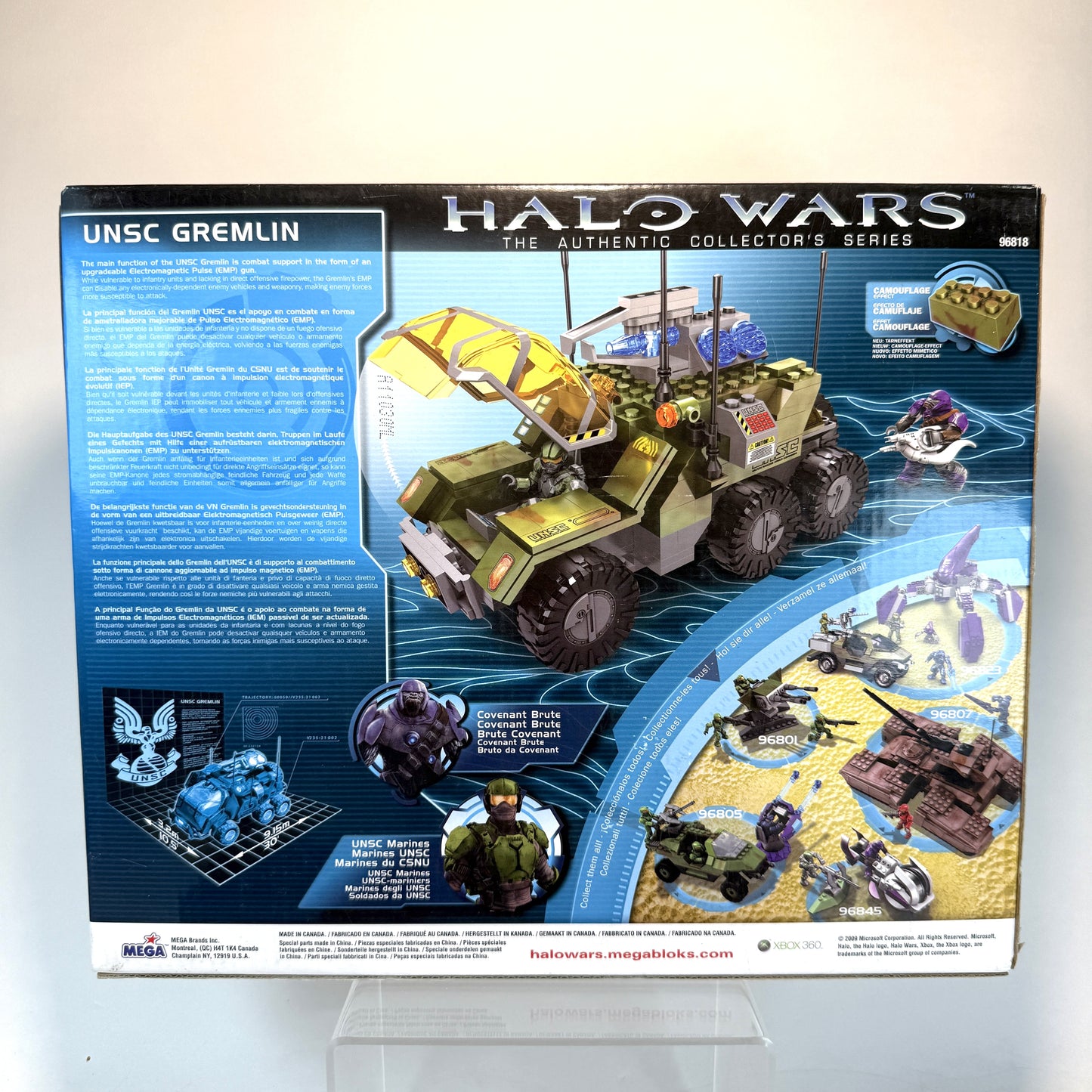 NEW SEALED Halo Wars Duo - Halo Mega Bloks