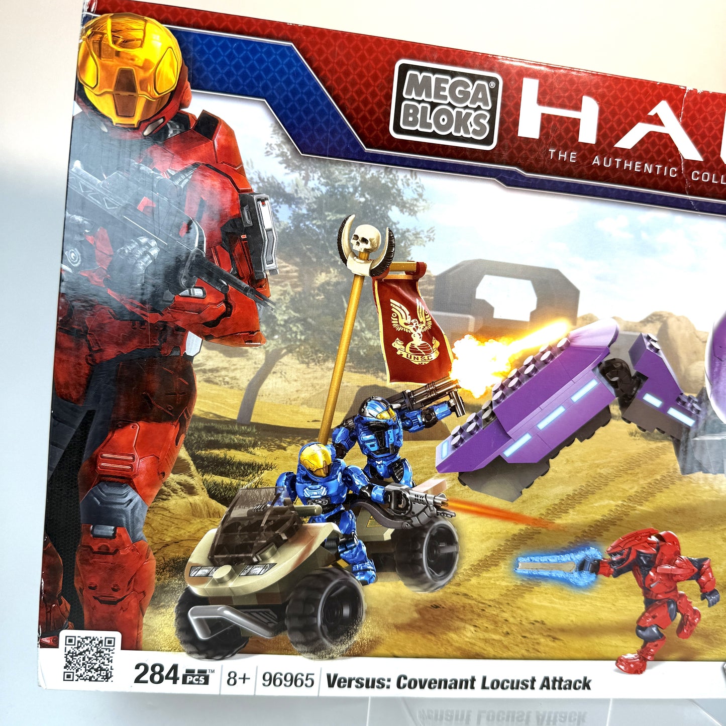 SEALED Versus Locust Attack - Halo Mega Bloks