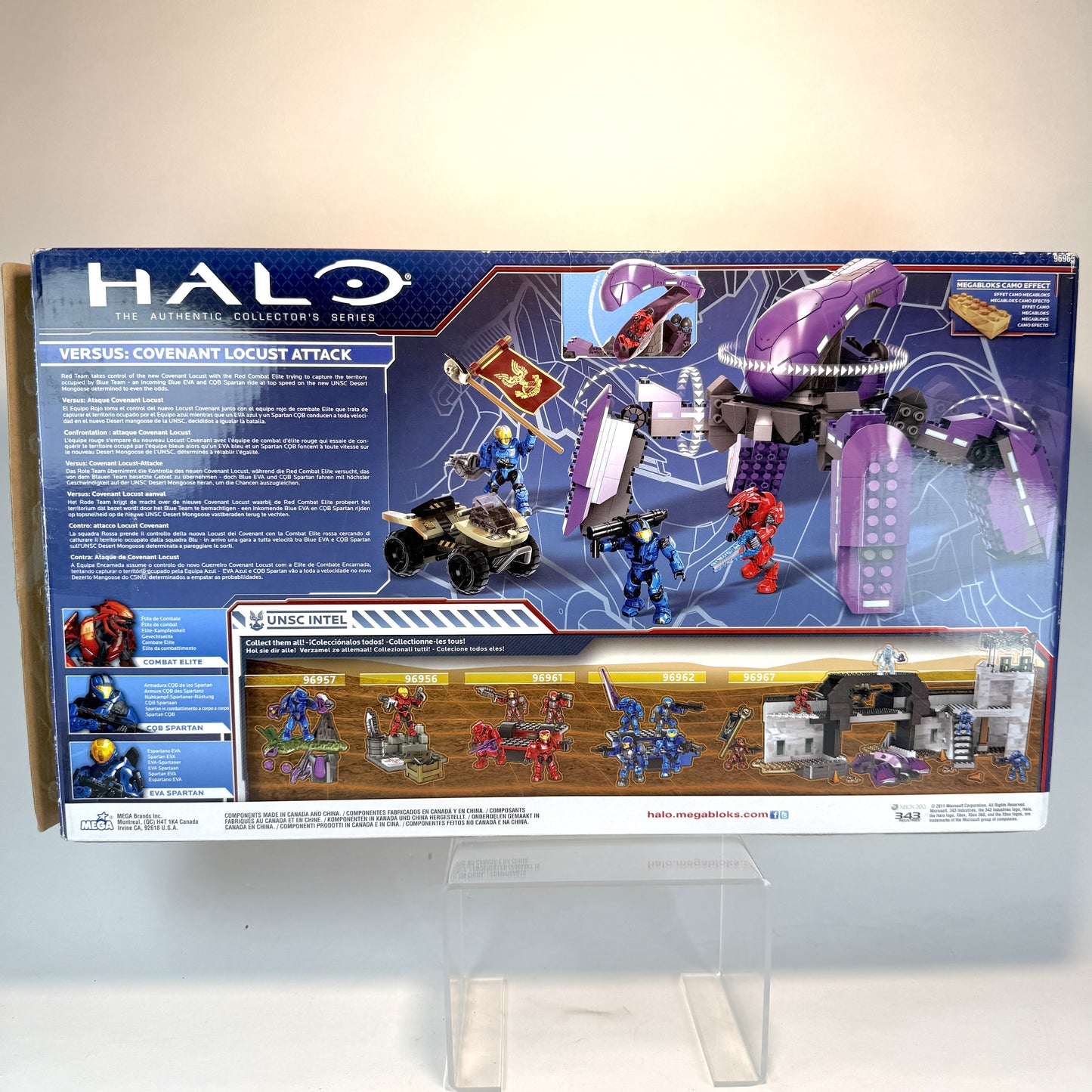 SEALED Versus Locust Attack - Halo Mega Bloks