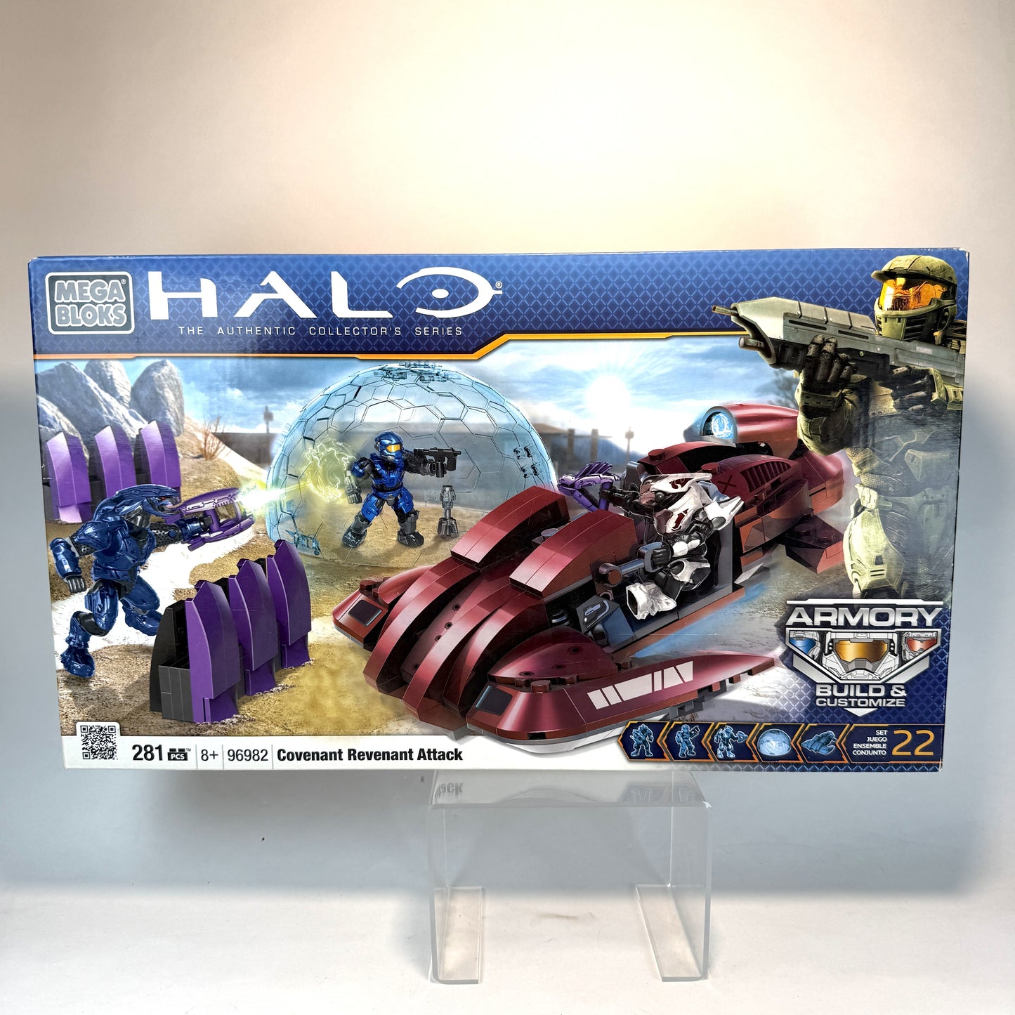 NEW SEALED Covenant Revenant Attack - Halo Mega Bloks