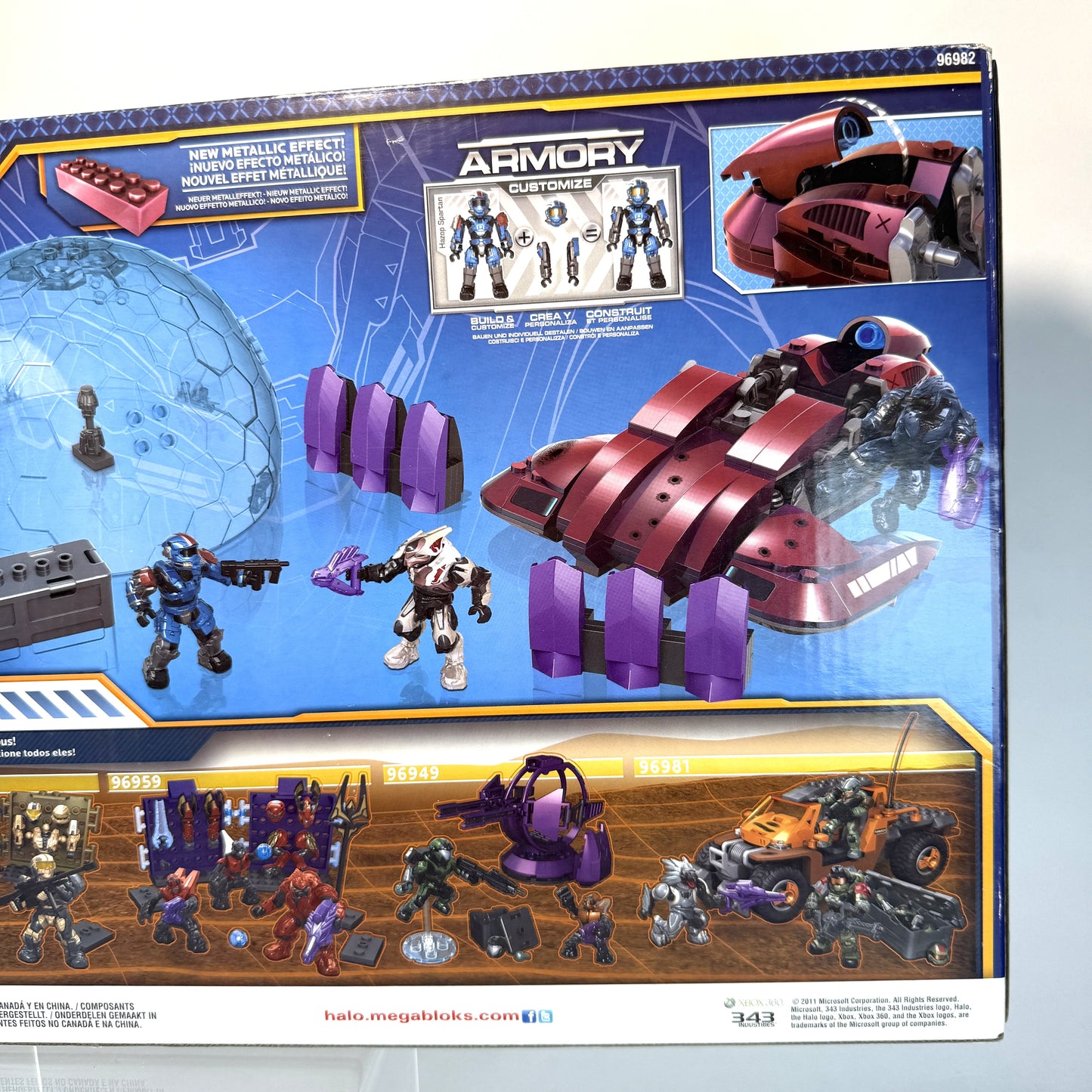 NEW SEALED Covenant Revenant Attack - Halo Mega Bloks