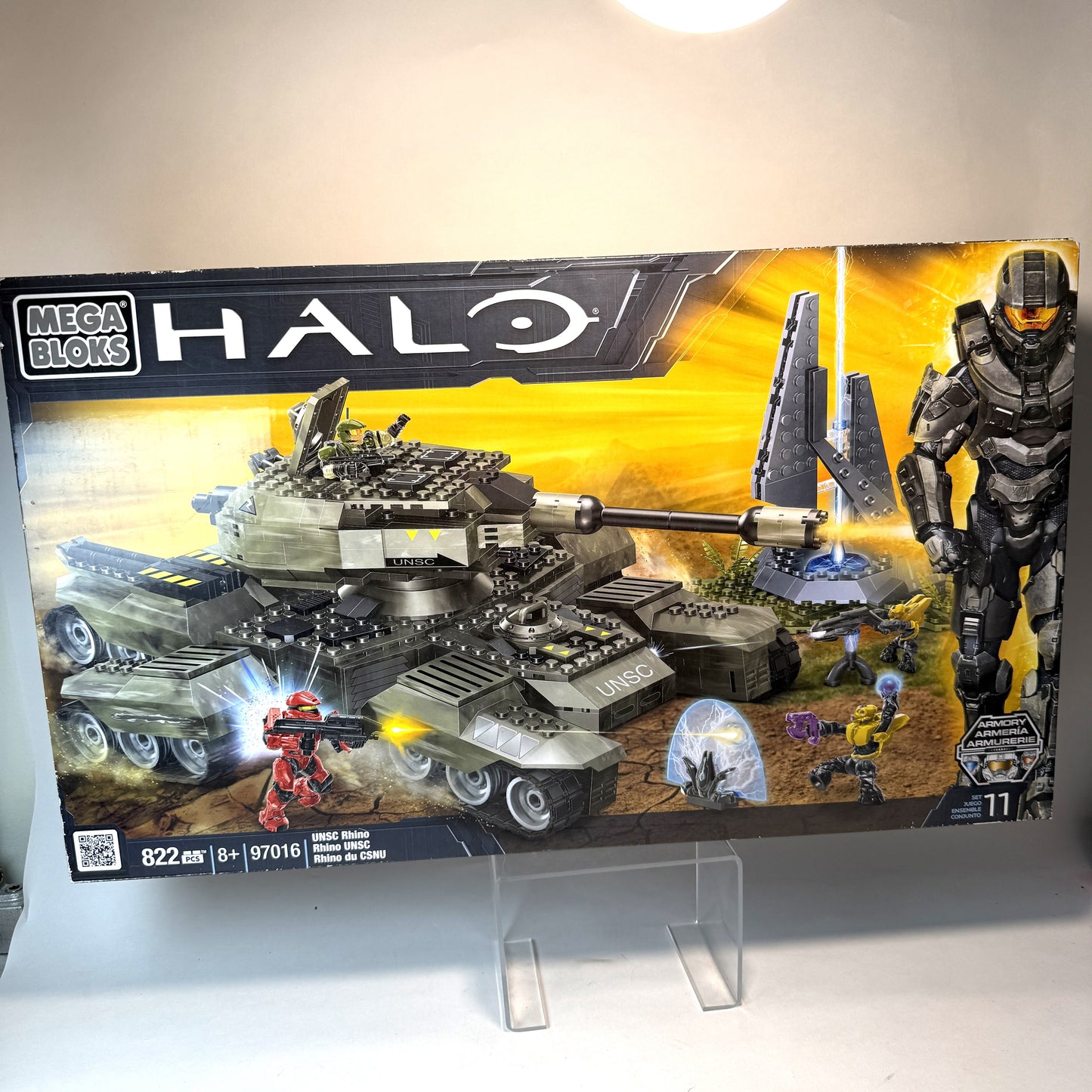 UNSC Rhino SEALED NEAR MINT BOX - Halo Mega Bloks