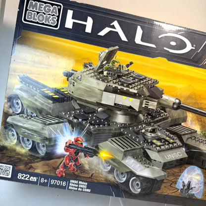 UNSC Rhino SEALED NEAR MINT BOX - Halo Mega Bloks